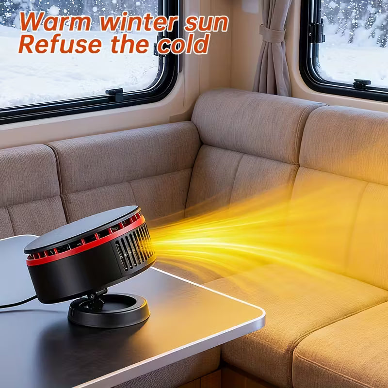 Clear View, Warm Ride – The NexiHeat Dual-Function 12V Car Heater & Fan