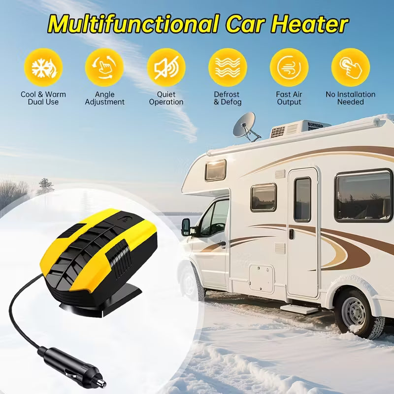 Stay Warm, Drive Smart – The NexiHeat Pro 12V Car Heater You Can Trust!