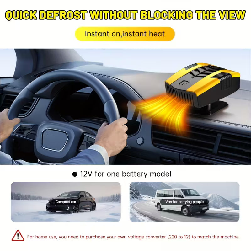 Stay Warm, Drive Smart – The NexiHeat Pro 12V Car Heater You Can Trust!